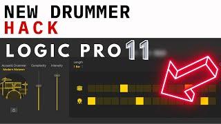 Logic Pro 11 Drummer Make Your Own Beats Fast | Session Player Manual Mode