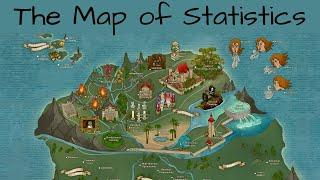 The Map of Statistics (all of Statistics in 15 mins!)