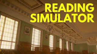 HOW BIG IS THE MAP in Reading Simulator? Walk Across the Library