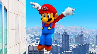 Super Mario Funny Gameplay Moments in GTA 5