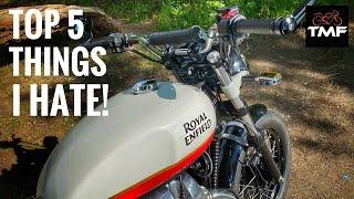 Royal Enfield Interceptor 650 Review | Top 5 things I hate