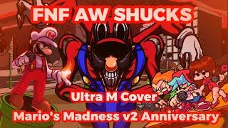 Plumber Genocide (FNF Shucks v2 |Unofficial| but it's a MMV2 Cover) Mario's Madness v2 Anniversary