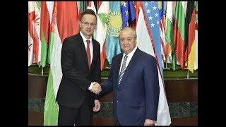Встреча с Министром внешних экономических связей и иностранных дел Венгрии