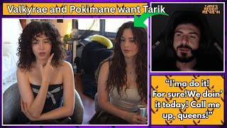 Tarik Reacts To Valkyrae And Pokimane Asking Him To Coach Them In Valorant (AND MORE)