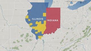 Could Indiana take counties from Illinois?