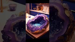 Amethyst theme kitchen designs | Midjourney |