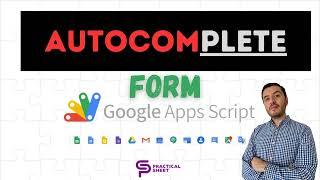 Insert data easily to Google Sheets with an autocomplete Form (Webapp Tutorial)