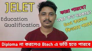 JELET exam 2023 | Education Qualification | Jelet