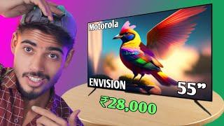 Motorola Envision 55 inch smart tv under 30000 