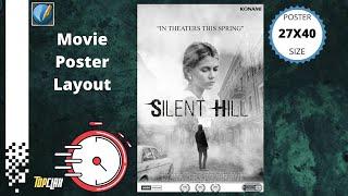 Silent Hill Movie Poster Layout: Speed Art (Scribus)