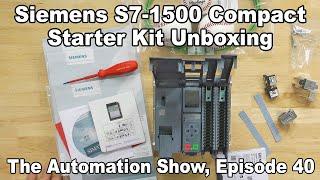 Siemens S7-1500 Compact PLC Starter Kit Unboxing