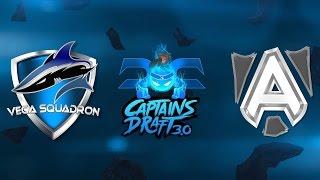 Dota Cinema Captain's Draft Vega Squadron vs Alliance Highlights