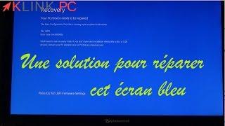 How to fix "Recovery Your PC / Device needs to be repaired" error (blue screen) on Windows 10