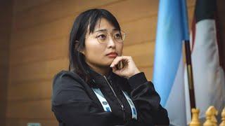 "GM Ju Wenjun's Stunning King Dance Attack Defeats IM Alice Lee!" WORLD RAPIC CHAMPIONSHIP 2024