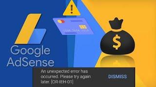 error or-ieh-02 adsense ... حل مشكل #YouTube