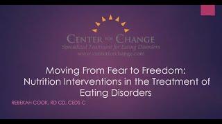 Nutrition Interventions to Help Eating Disorder Clients Along the Road to Recovery