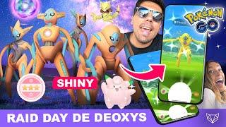 🫣 ¿MISIÓN IMPOSIBLE? ASÍ VIVIMOS EL RAID DAY DE DEOXYS EN POKÉMON GO [Neludia]