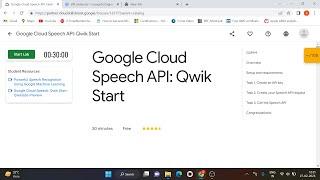 Google Cloud Speech API Qwik Start | Google Cloud Platform