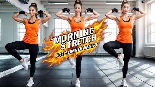 Aerobic Exercise #143  Gentle Moves for Beginners - Morning Stretch to Slim Waist