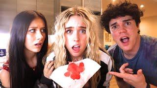 Throwing Up Blood PRANK on my BEST FRIENDS! *Funny Reaction*