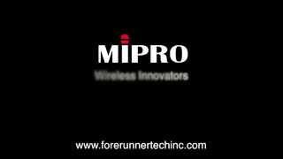 Mipro: Syncing ACT Transmitter to ACT Receiver