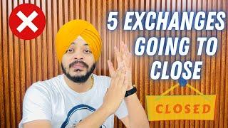 Top 5 Crypto Exchanges Going to Close Like #HOTBIT || Crypto Exchange Close || Cryptoaman