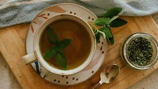 How to make Peppermint Tea from fresh mint leaves