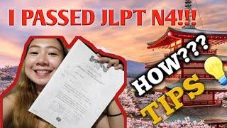 How I passed the Japanese exam|Tips on passing #JLPT N4