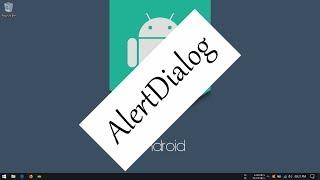 Android Tutorial (Kotlin) - 25 - AlertDialog