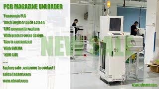 Customized compact size auto PCB  unloader / factory sale PCB handling system