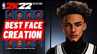 *NEW* DRIPPIEST FACE CREATION ON NBA 2K22! LOOK LIKE A GOD!