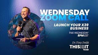 X39 Launch Zoom | Dr. Tony Smith