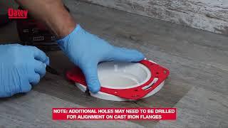 How to Repair Broken Toilet Flange