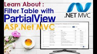 10. Learn About Datatable Filter with PartialView - Asp.net MVC