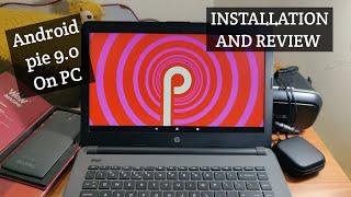 Android Pie x86 On Windows PC Finally : Bliss OS  Pie Installation And Review