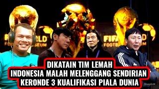 Diremehin Paling Lemah, Indonesia Malah Lolos Sendirian Keronde 3 Kualifikasi Piala Dunia (React)