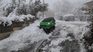 Remote Control Snow Plow Robot