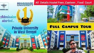 Brainware University Kolkata 2024-25 || Full Campus Tour || Admission Started 2024-2025..