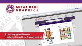 T-Shirt Art for Every Apparel Decorator - Intro to Great Dane Graphics Stock Art