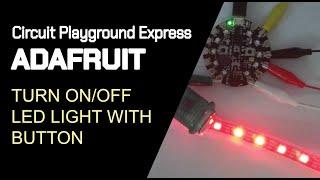 ADAFRUIT Circuit Board : Button Play LED Strip