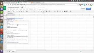 Import RSS feed into Google Spreadsheets