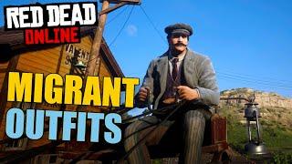 MIGRANT OUTFITS: Red Dead Online (Irish, Russian, Swedish and Italian)