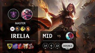 Irelia Mid vs Yone - KR Master Patch 10.25