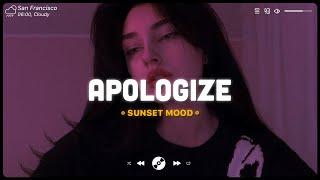 Apologize, Heat Waves  English Sad Songs Playlist  Acoustic Cover Of Popular TikTok Songs