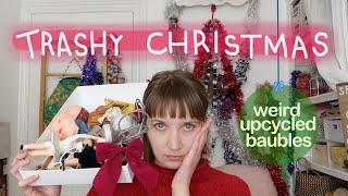 a chaotic video about making Christmas tree decorations - what shall I do with this thing? episode 3