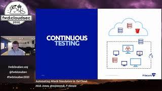 "Automating Attack Simulation in the Cloud" - Nick Jones