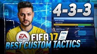 FIFA 17 BEST FORMATIONS 4-3-3 TUTORIAL - BEST CUSTOM TACTICS & INSTRUCTIONS / HOW TO PLAY 4-3-3 (4)