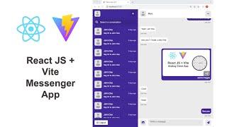 Build a Chat Application from scratch with React+Vite | Part 1 UI Design | Beginner Project