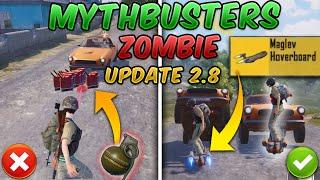 Top 10 MythBusters | PUBG Mobile & BGMI Zombie's Edge | Tips & Tricks Update 2.8 Myths #26