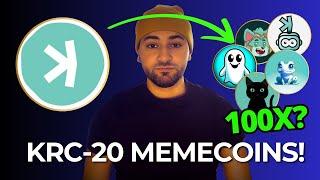 Es geht HEUTE los!  Anleitung zum Minten von Kaspa KRC-20 Memecoins 